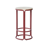 Hardie Bar + Counter Stool: Counter + Natural Ash + Basque Red