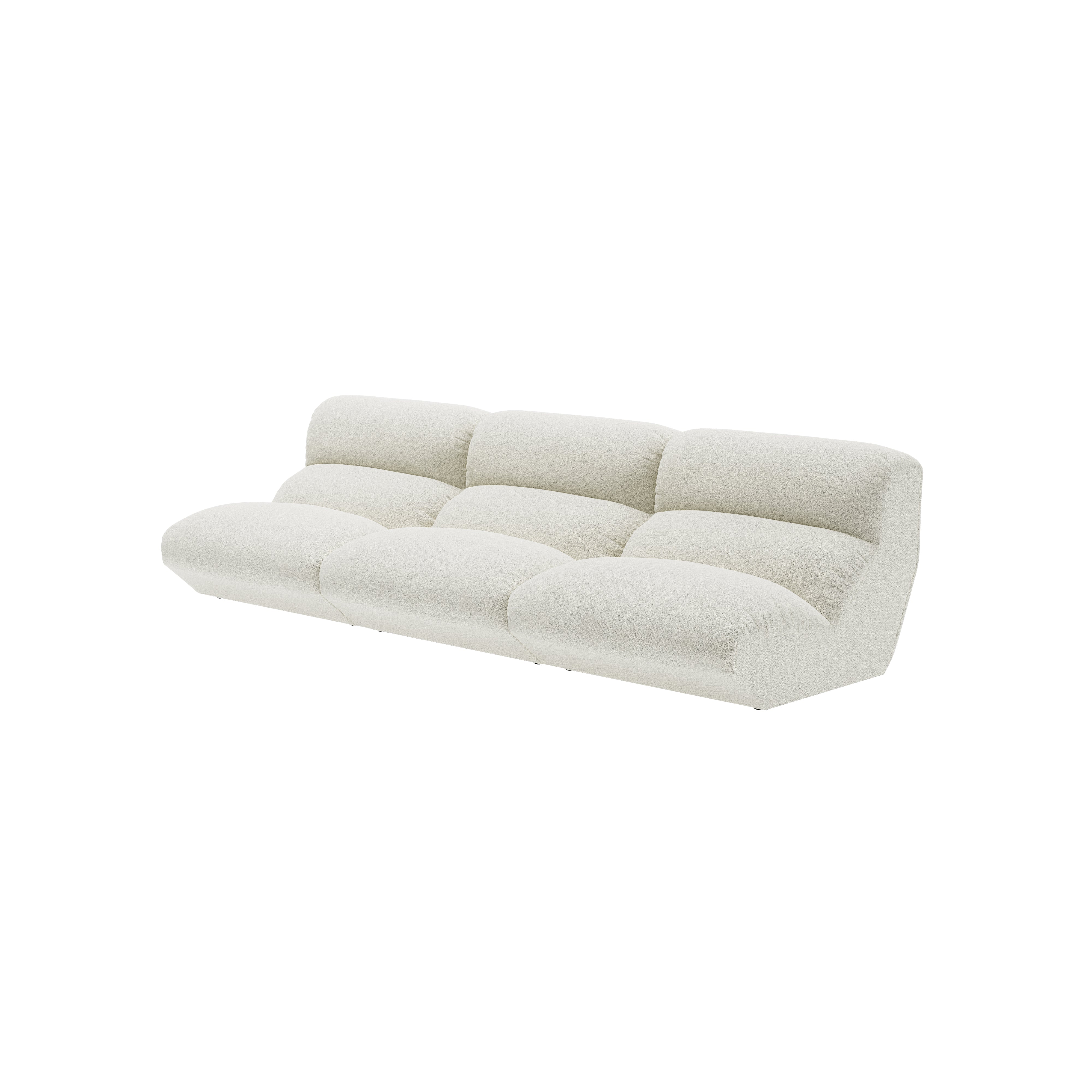 Hi Lo Modular Sofa: Configuration C + Grain 61229