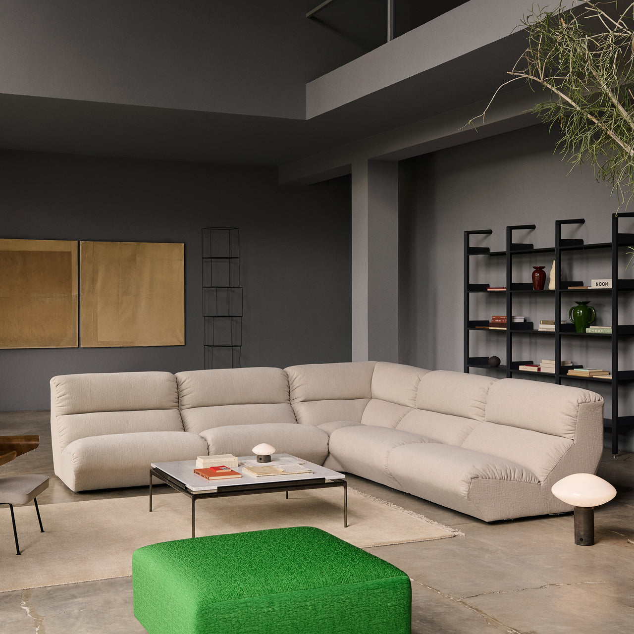 Hi Lo Modular Sofa: LS