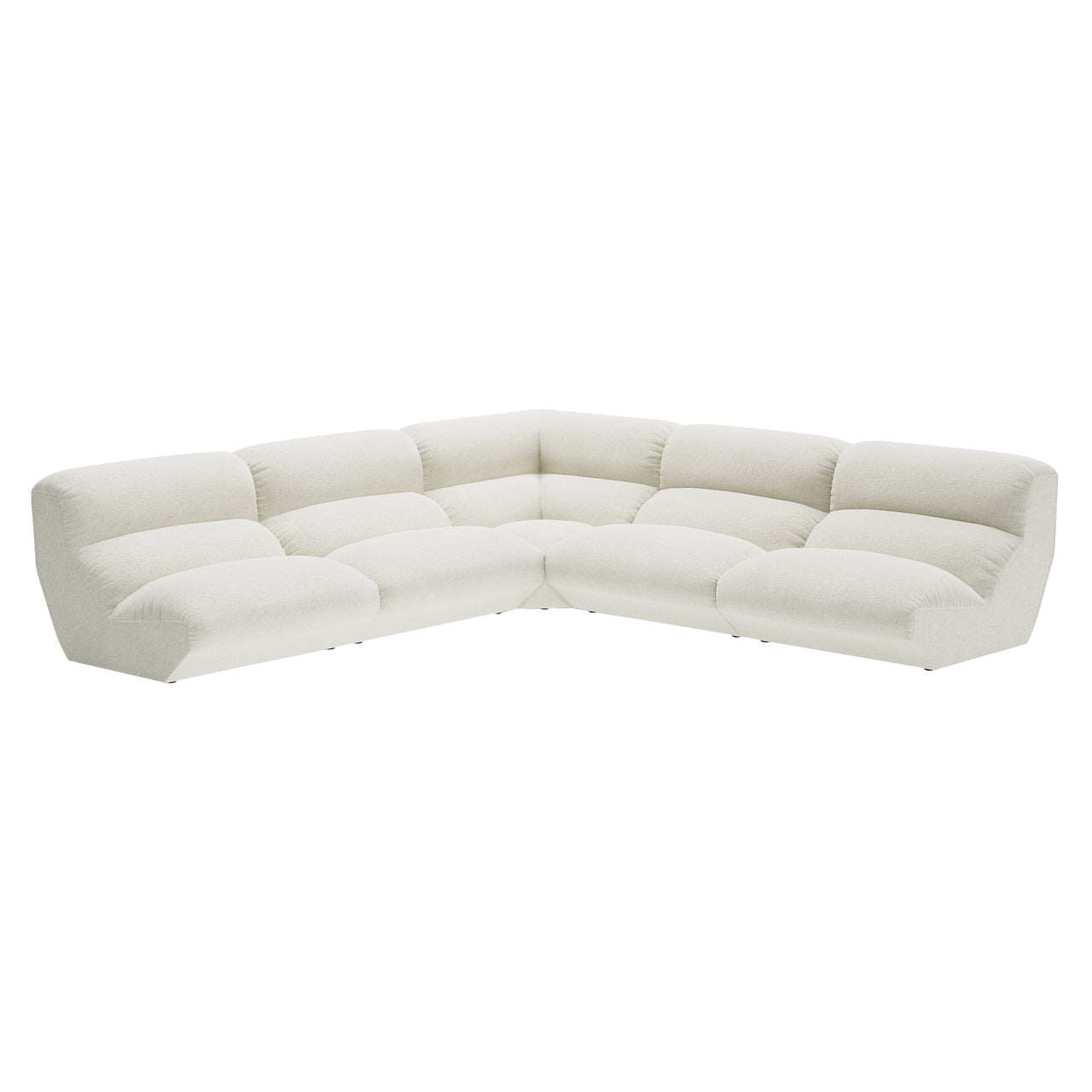 Hi Lo Modular Sofa: Configuration G + Grain 61229