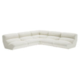 Hi Lo Modular Sofa: Configuration G + Grain 61229