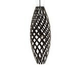 Hinaki Pendant Light: Large + Black + Black