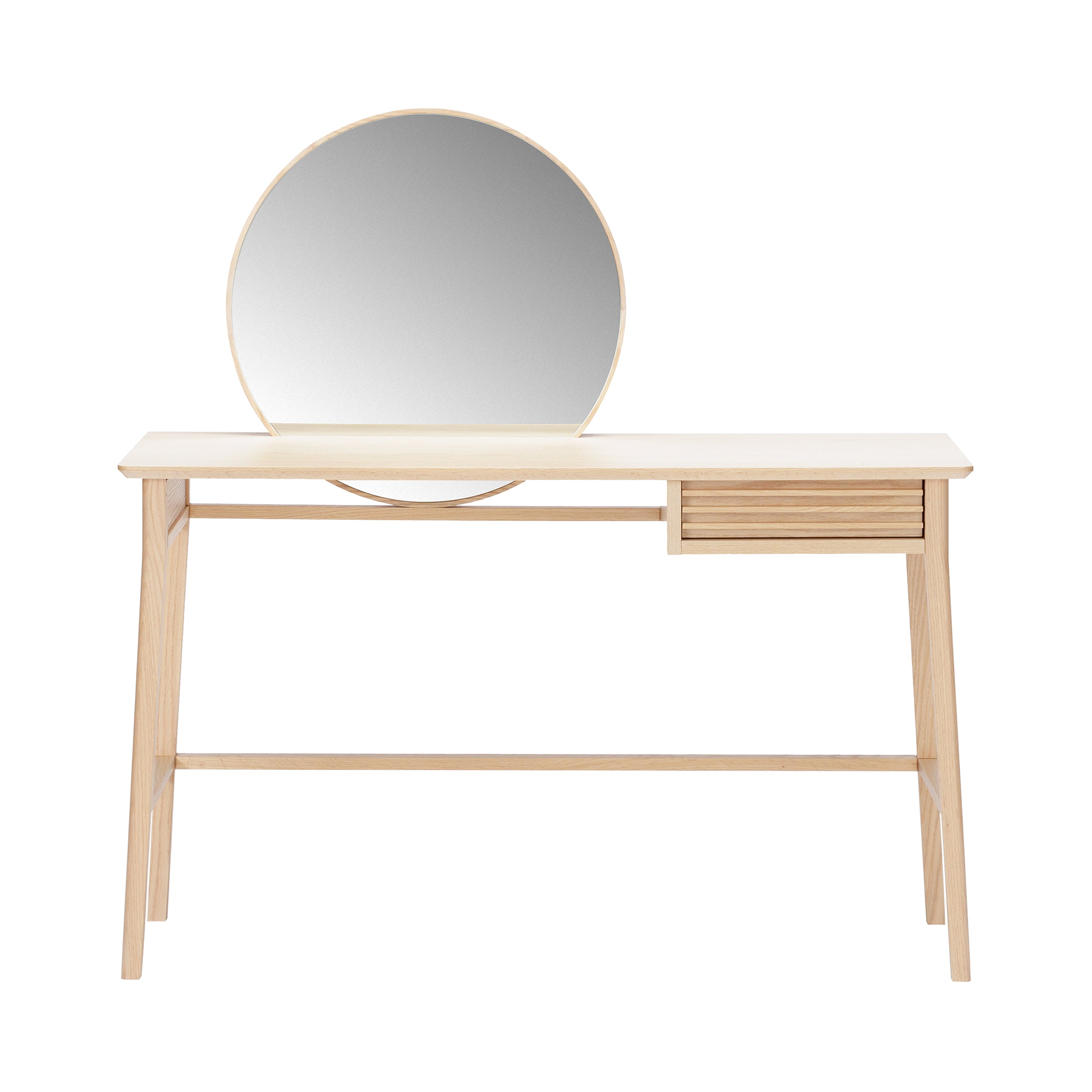 Hinode Dressing Table: White Oak