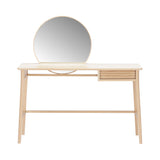 Hinode Dressing Table: White Oak