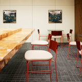 Hinoki Bar + Counter Stool: LS