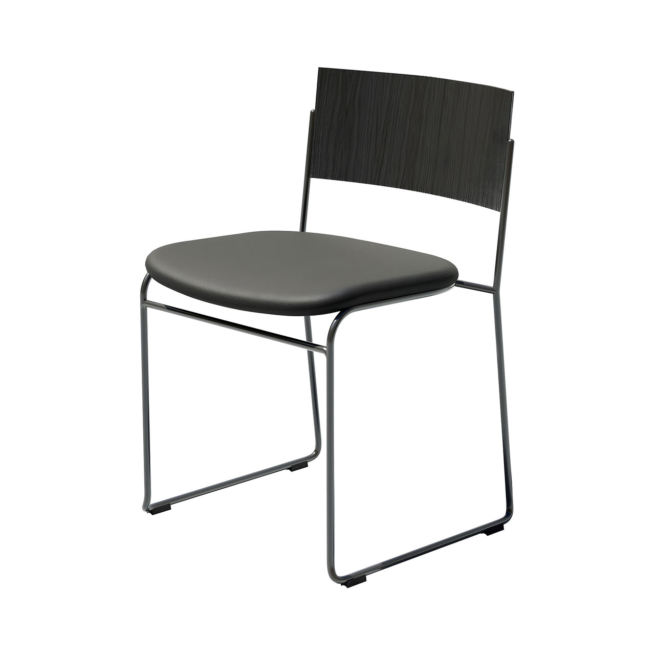 Hinoki Dining Chair: Black