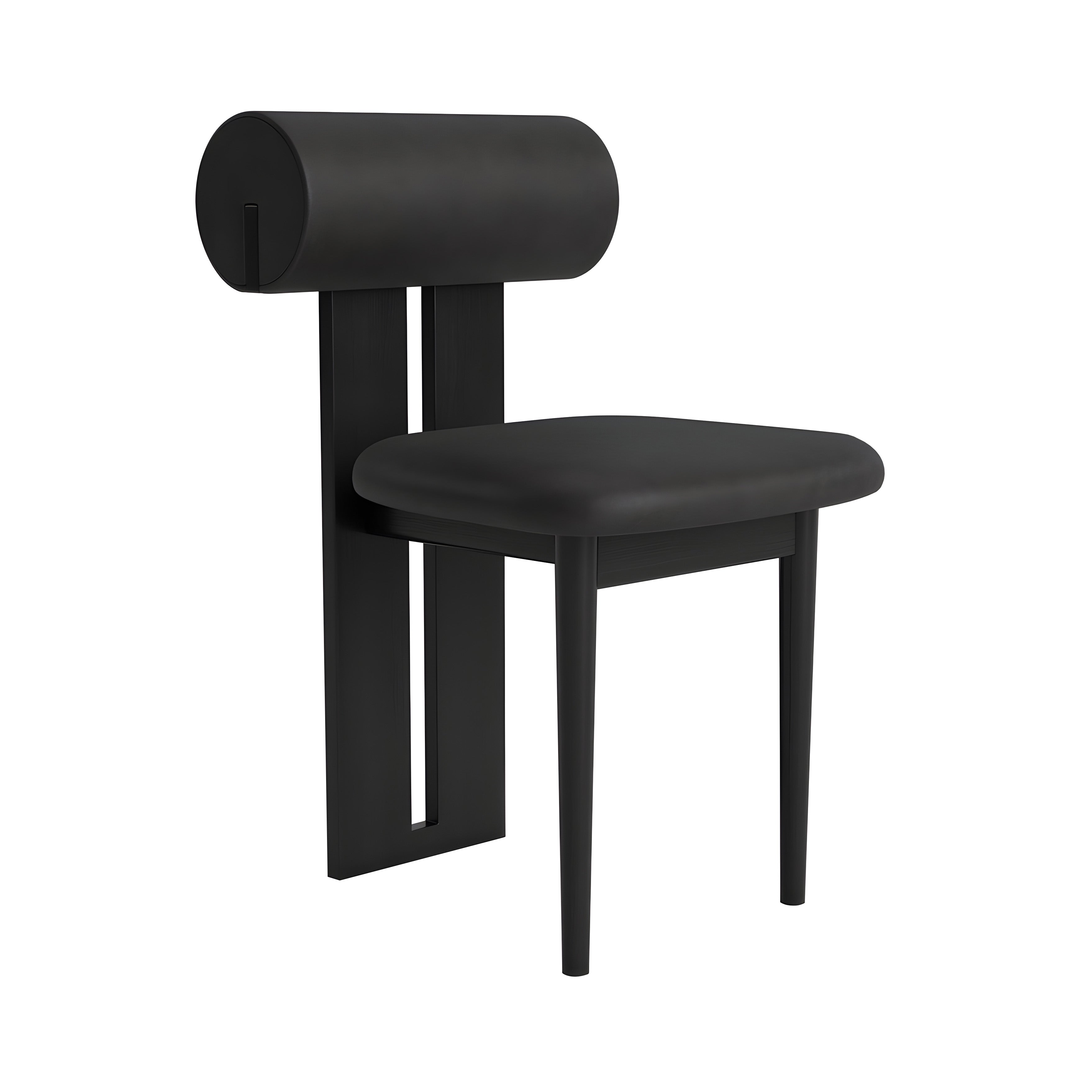 Hippo Chair: Black Oak