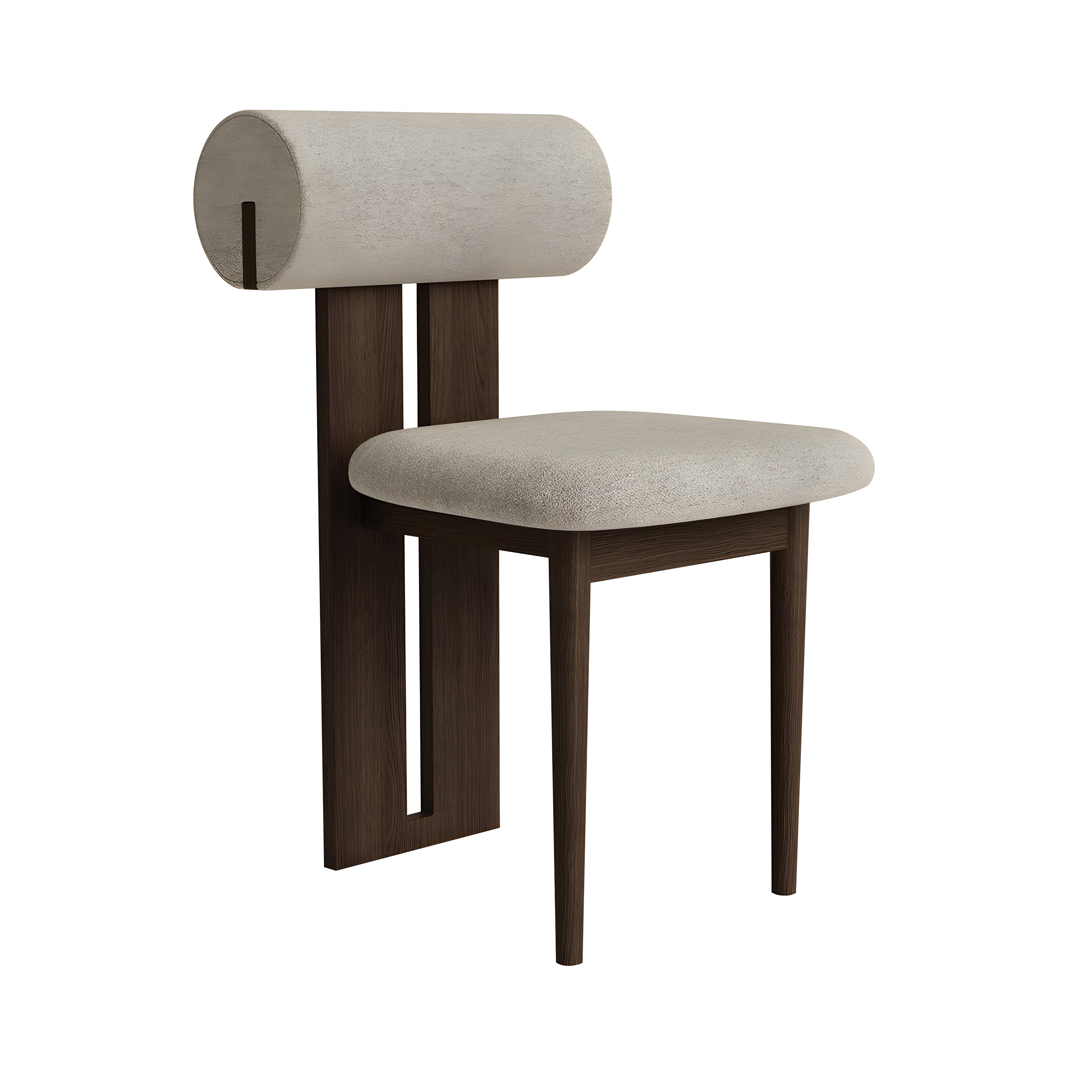 Hippo Chair: Dark Smoked Oak