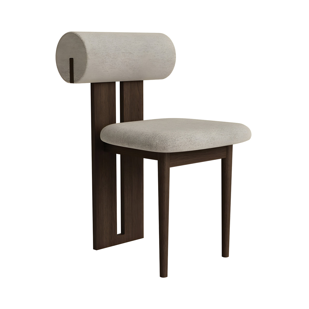 Hippo Chair: Dark Smoked Oak