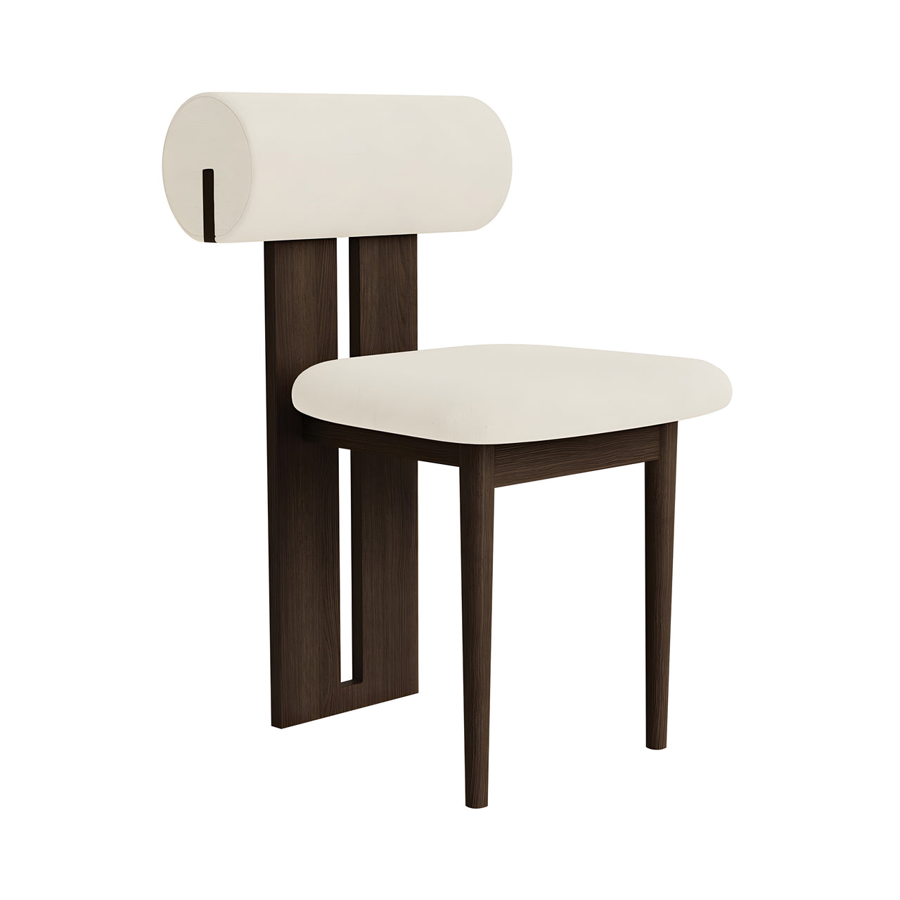 Hippo Chair: Dark Smoked Oak