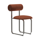 Hippo Chair Steel: Fully Upholstered