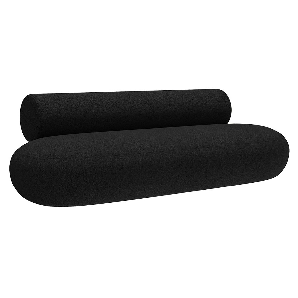Hippo Sofa: Dark Smoked Oak