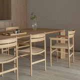 Hiroo Dining Chair N-DC04: Paper Cord + LS