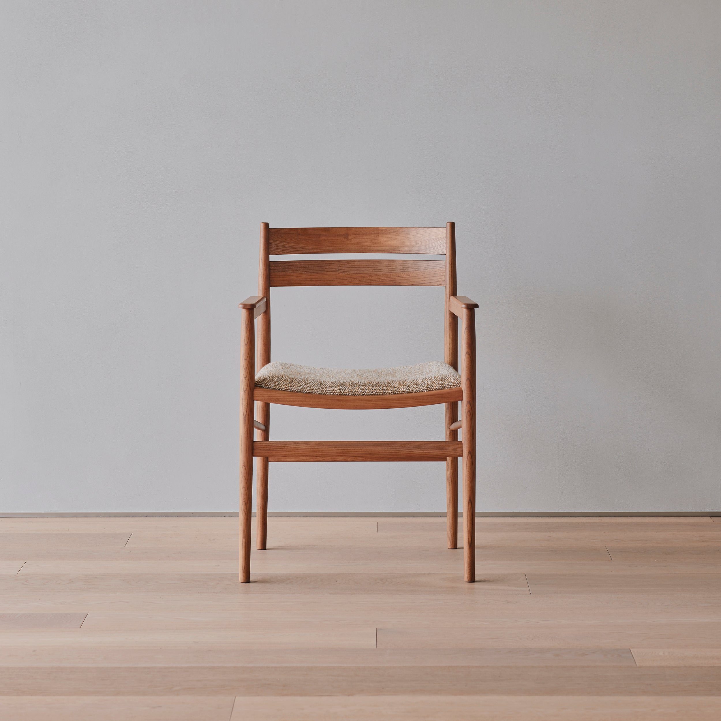 Hiroo Dining Chair N-DC04: Upholstered + LS