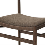 Hiroo Dining Chair N-DC05: Upholstered + DI