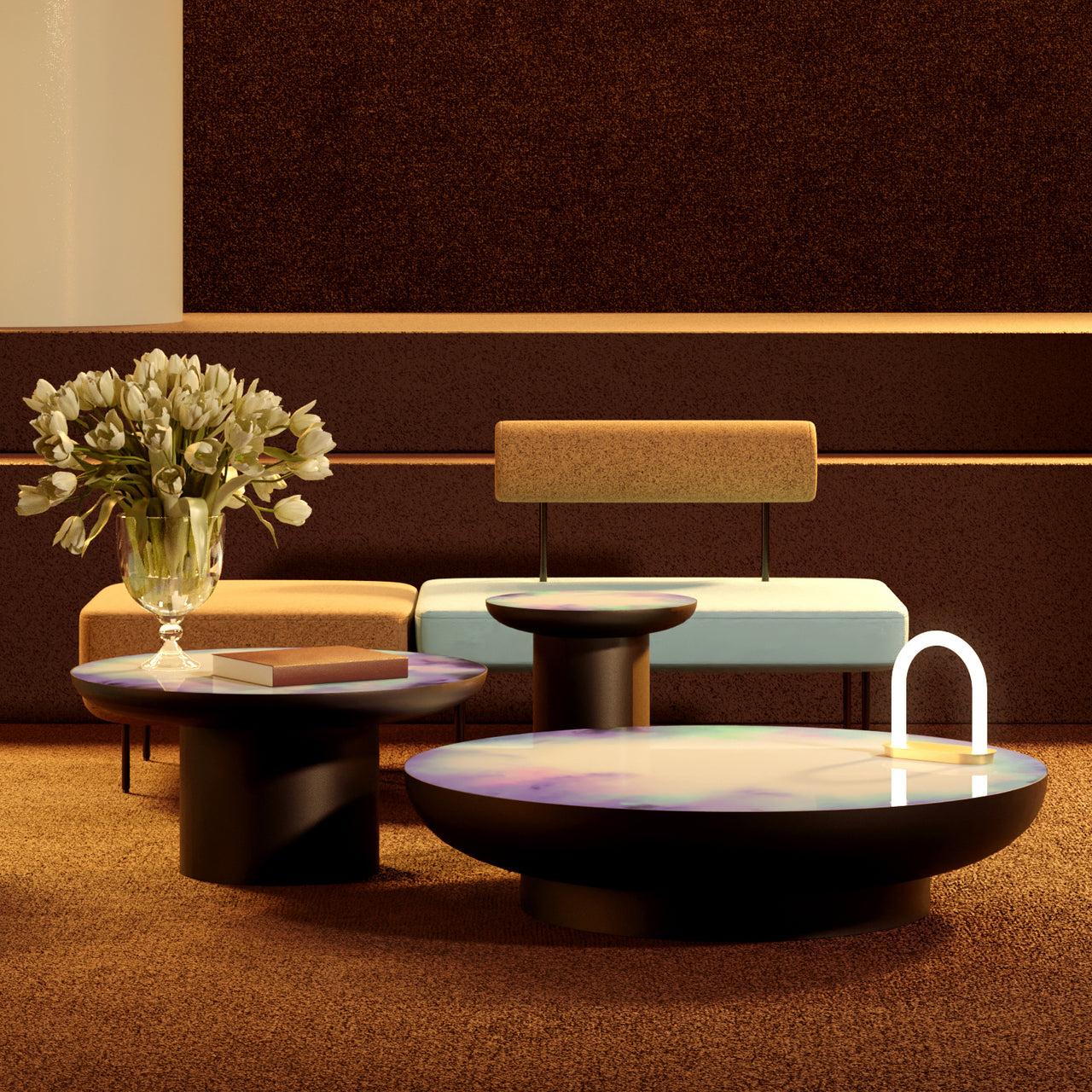 Unseen Table Lamp: Quick Ship