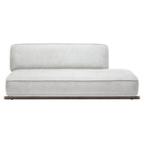 Hoyo 3 Seater Sofa: Left + Smoked Oak