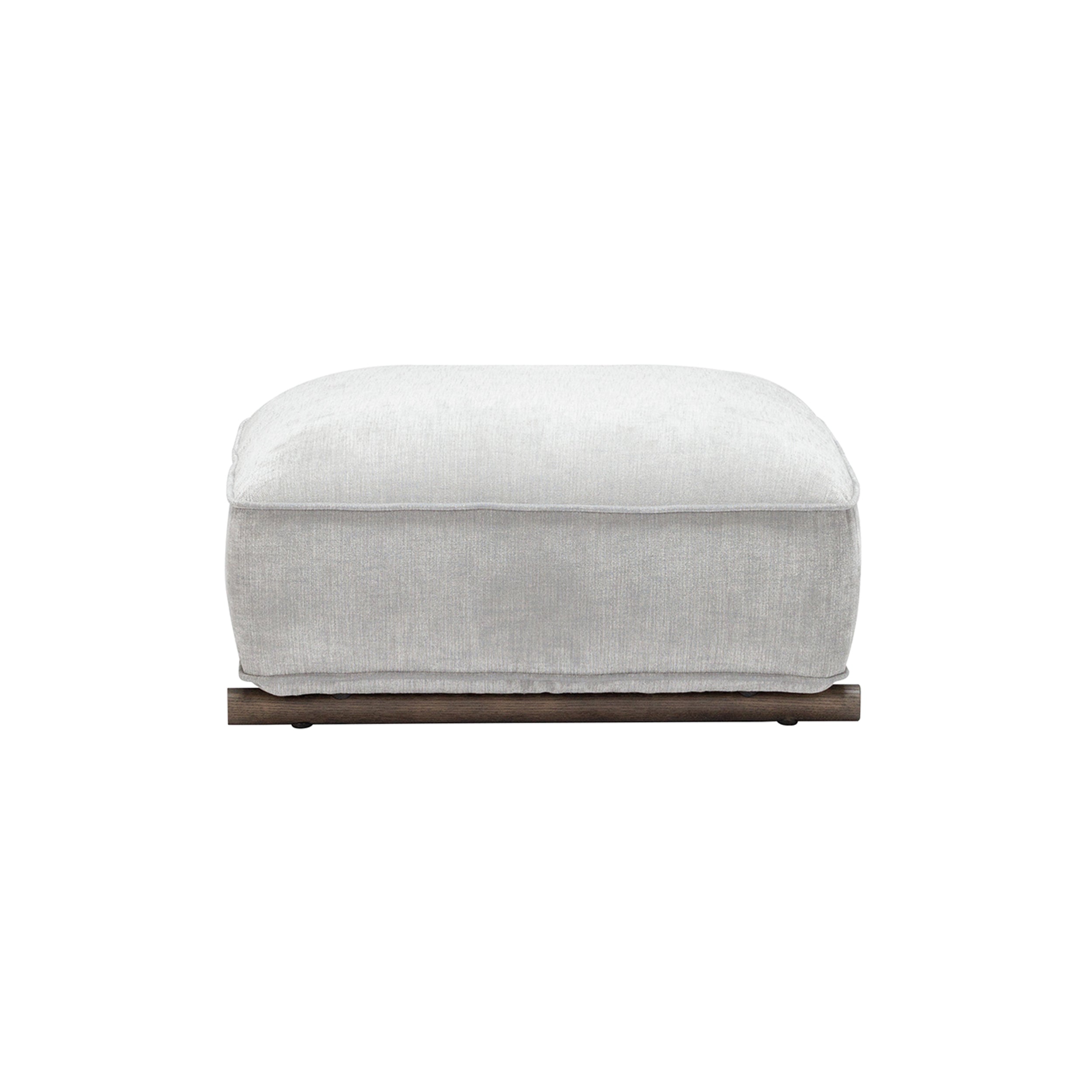 Hoyo Ottoman: Smoke Oak