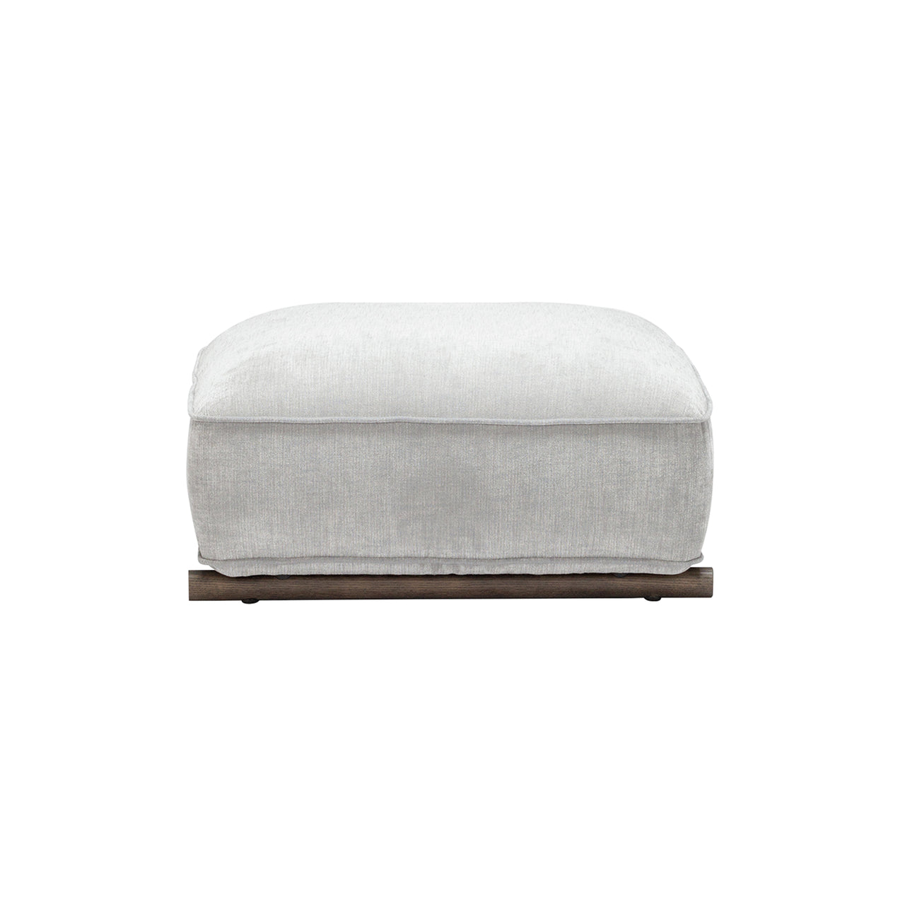 Hoyo Ottoman: Smoke Oak