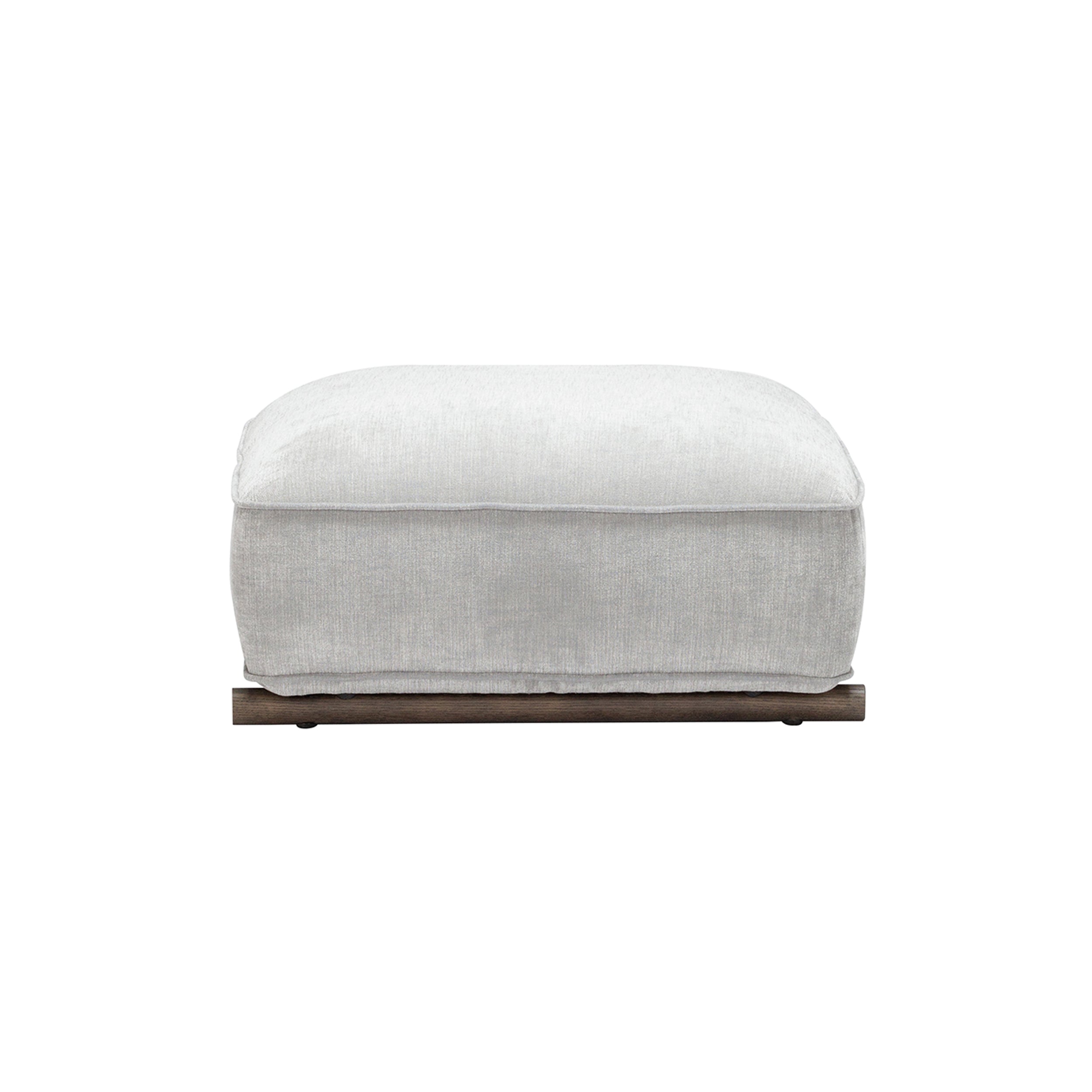 Hoyo Ottoman: Smoked Oak
