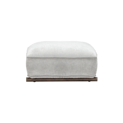 Hoyo Ottoman: Smoked Oak