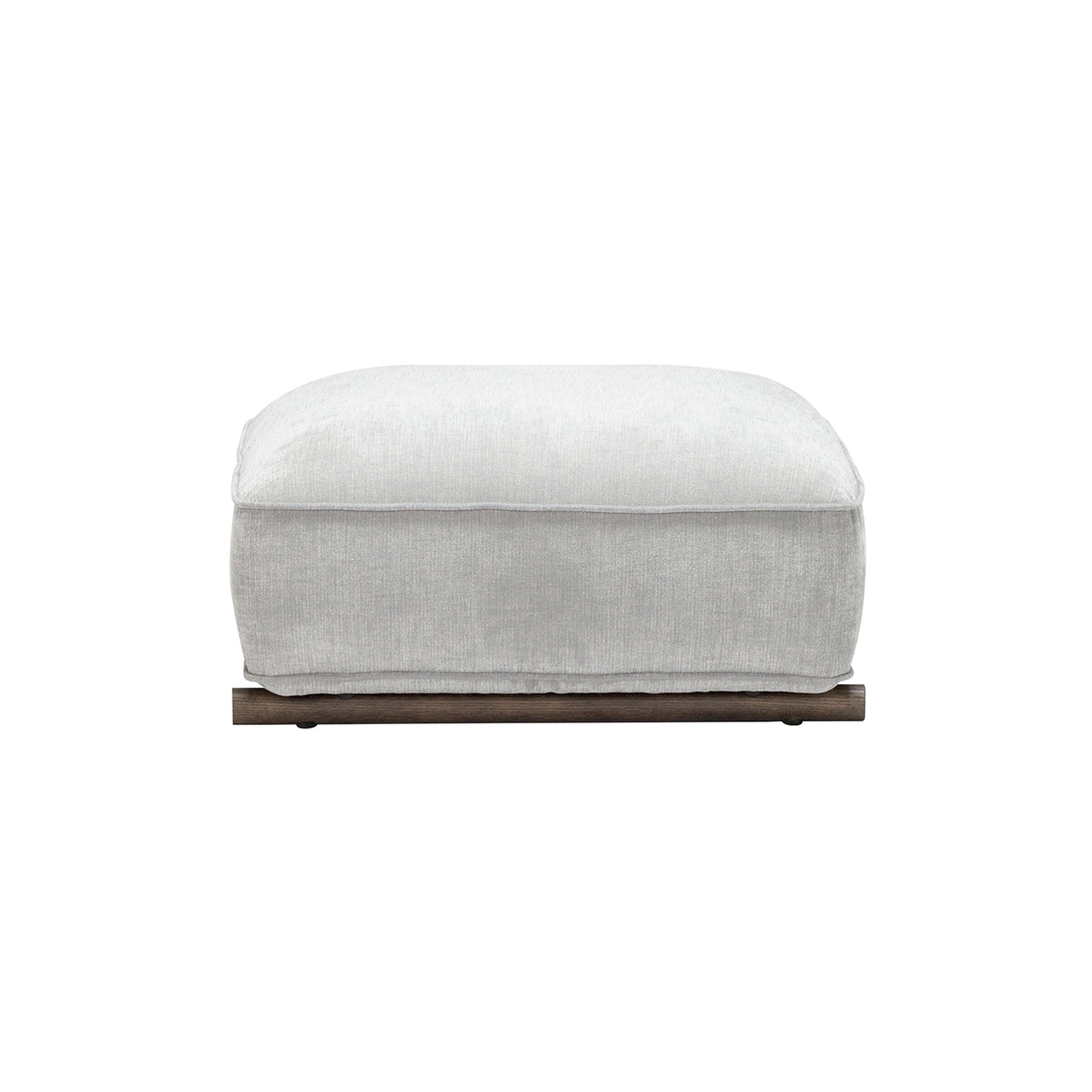 Hoyo Ottoman: Smoked Oak