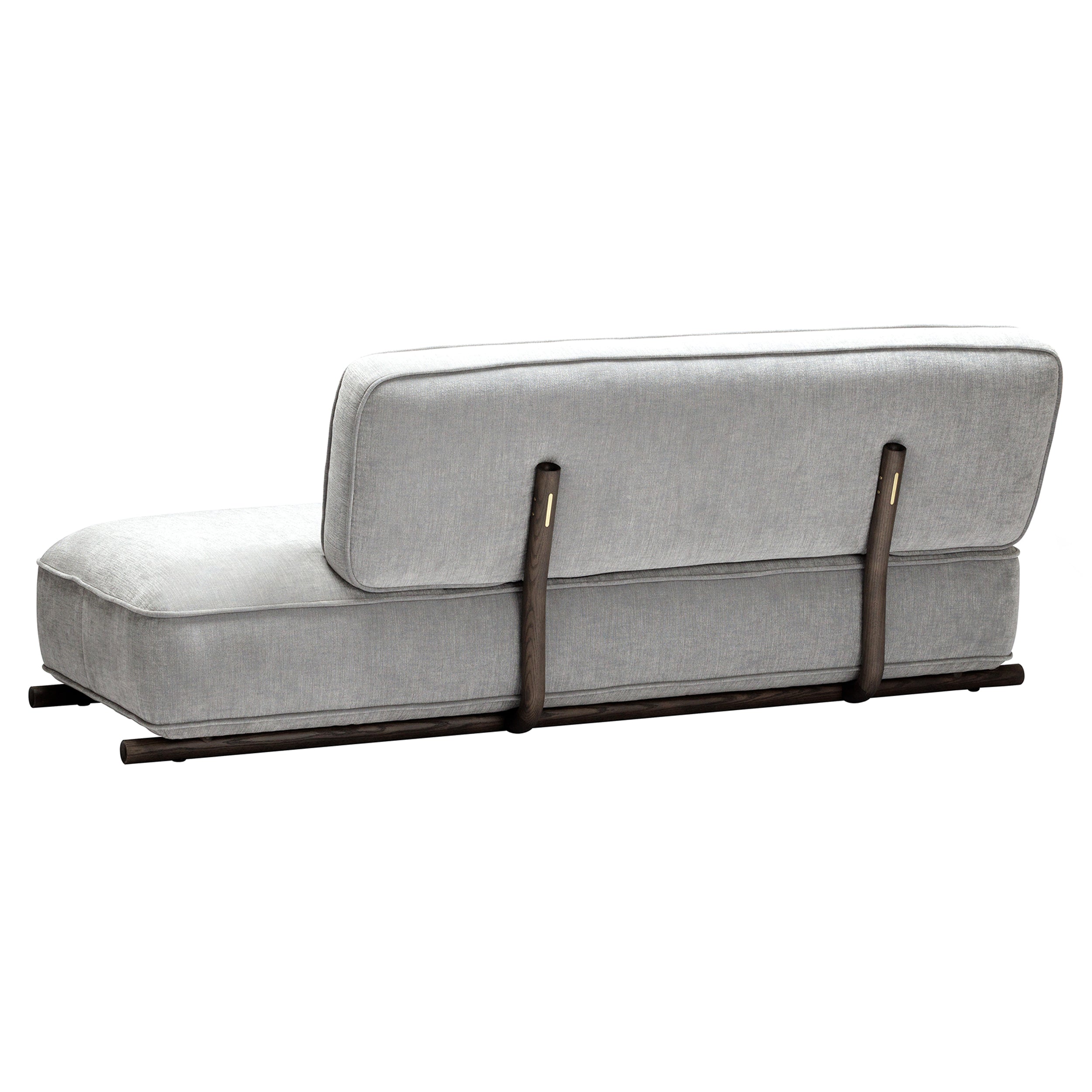 Hoyo 3 Seater Sofa: Smoke Oak