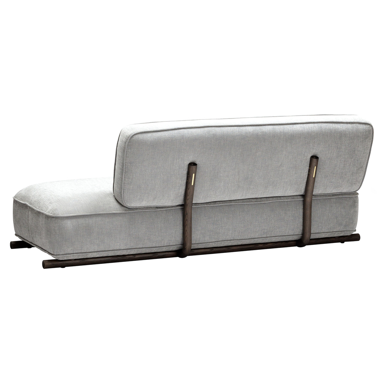 Hoyo 3 Seater Sofa: Smoke Oak