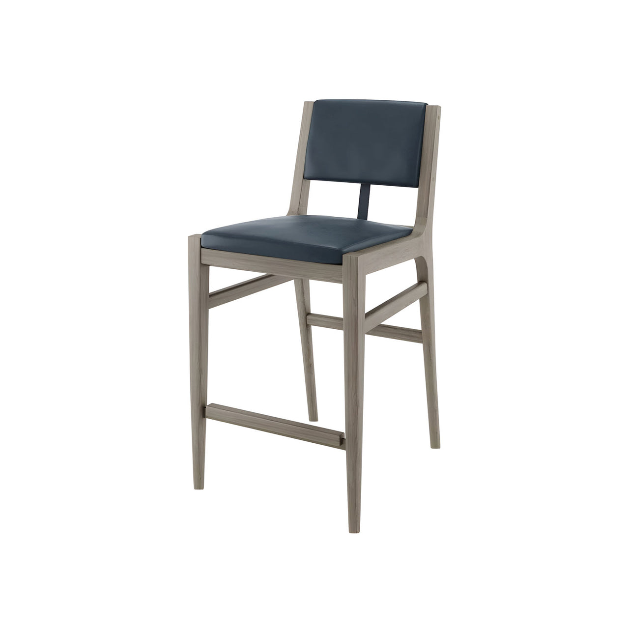 Hugo Counter Chair: Grey Oak