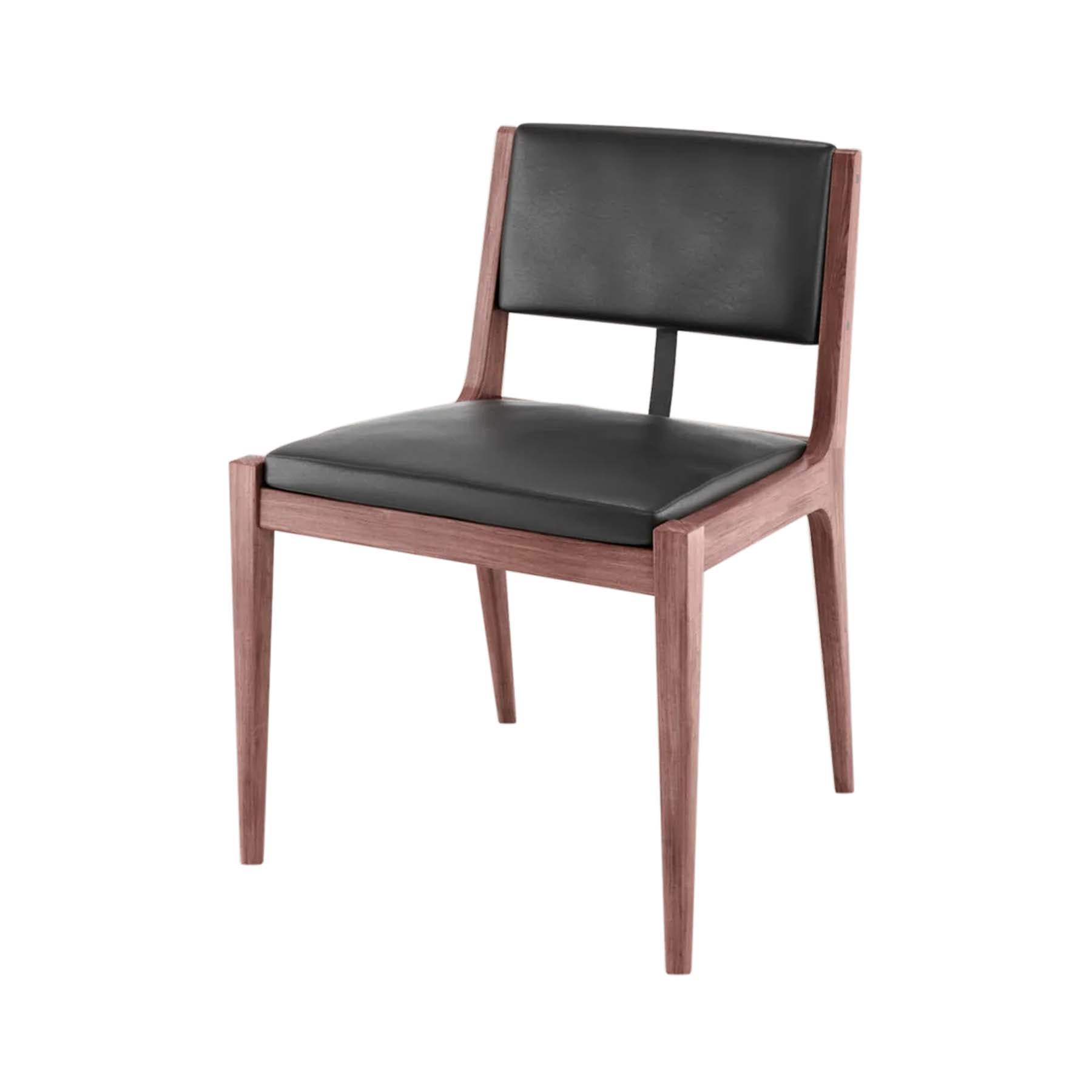 Hugo Dining Chair: Soaped Walnut