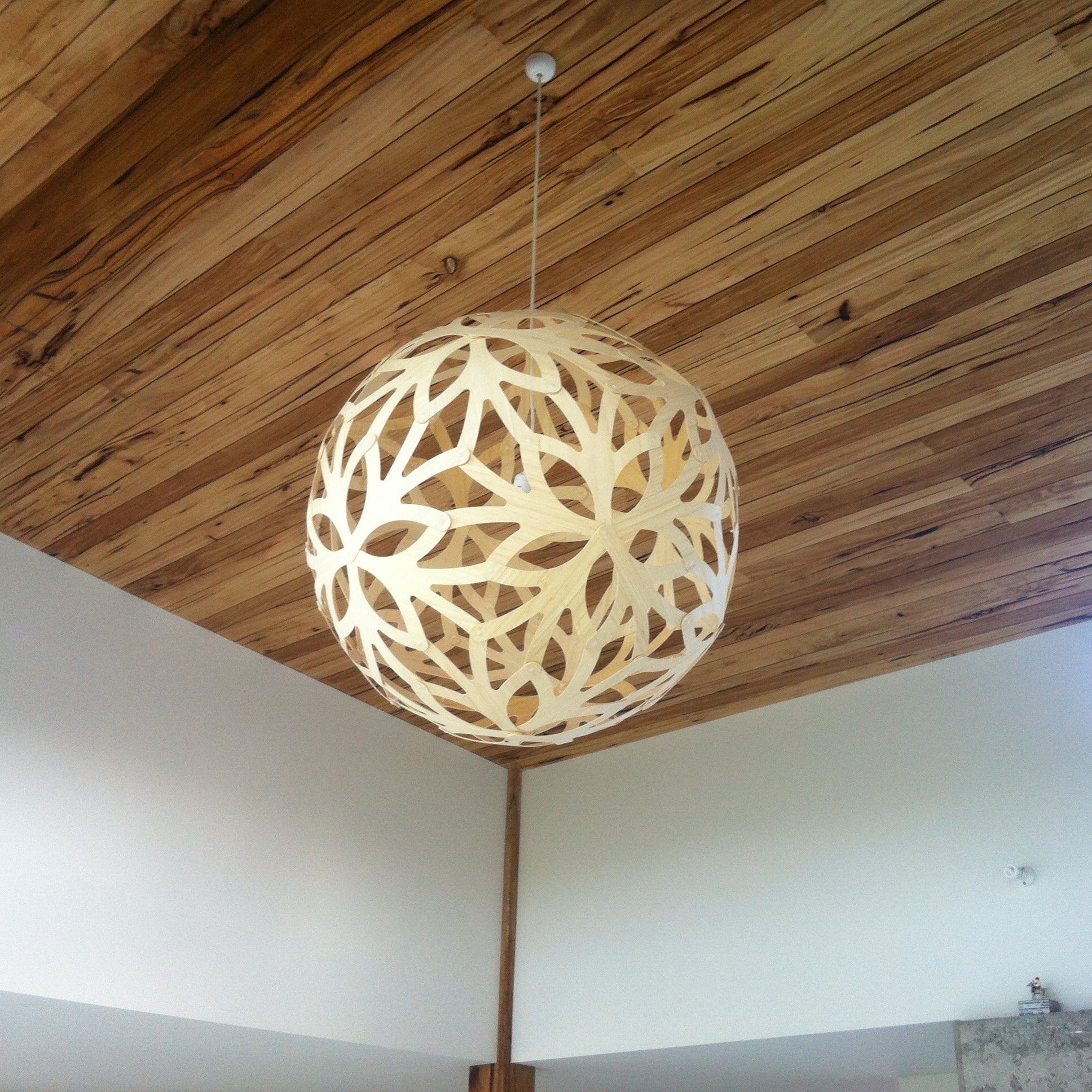 Floral Pendant Light: Medium