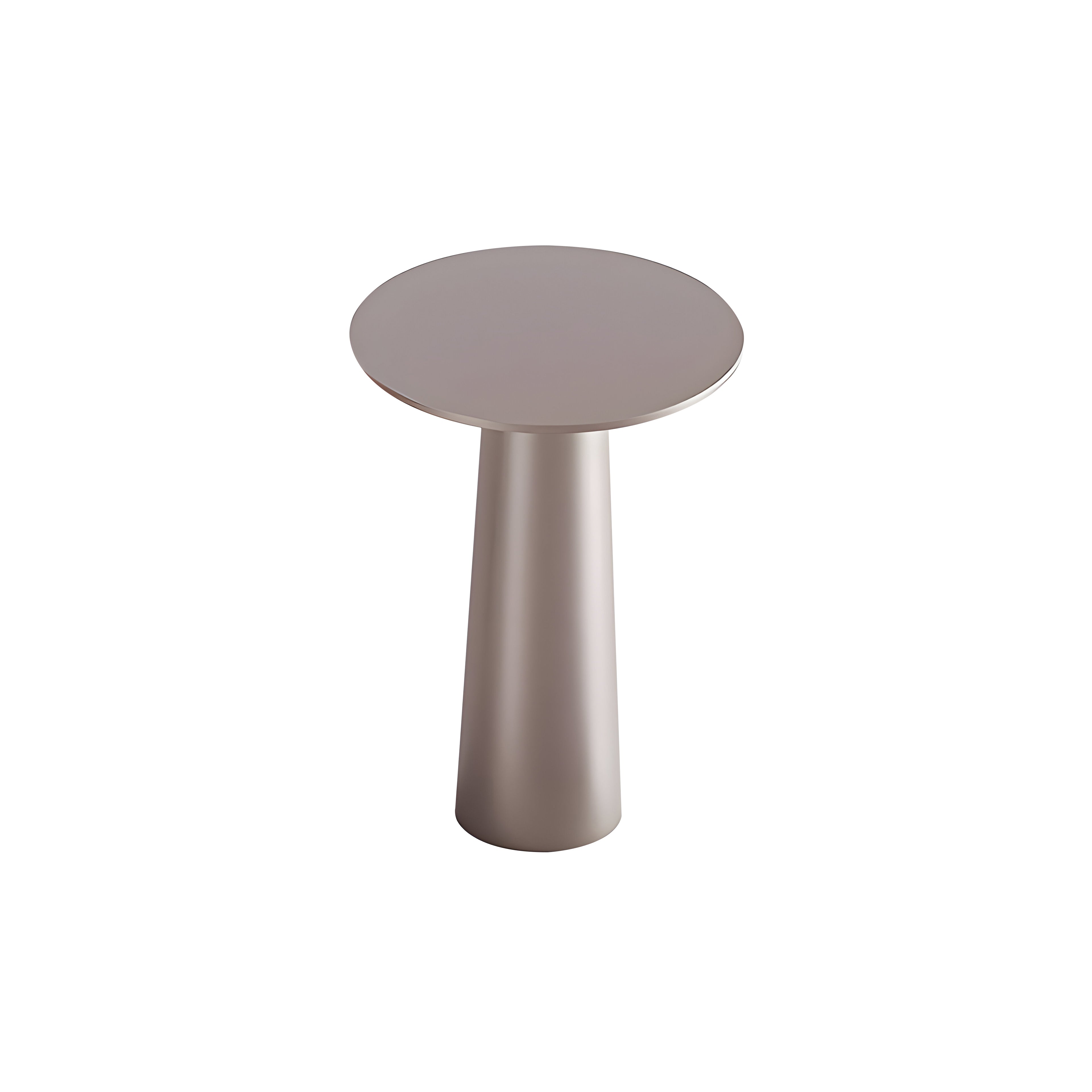 Lix Mini Table: Bright Bronze