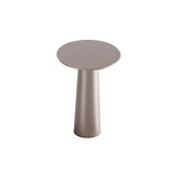Lix Mini Table: Bright Bronze