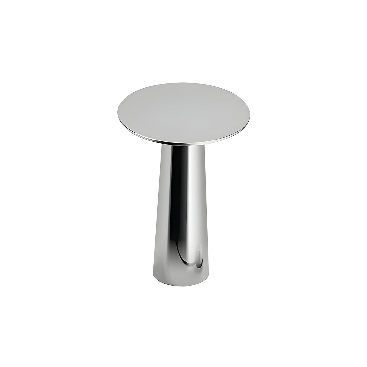 Lix Mini Table: Chrome