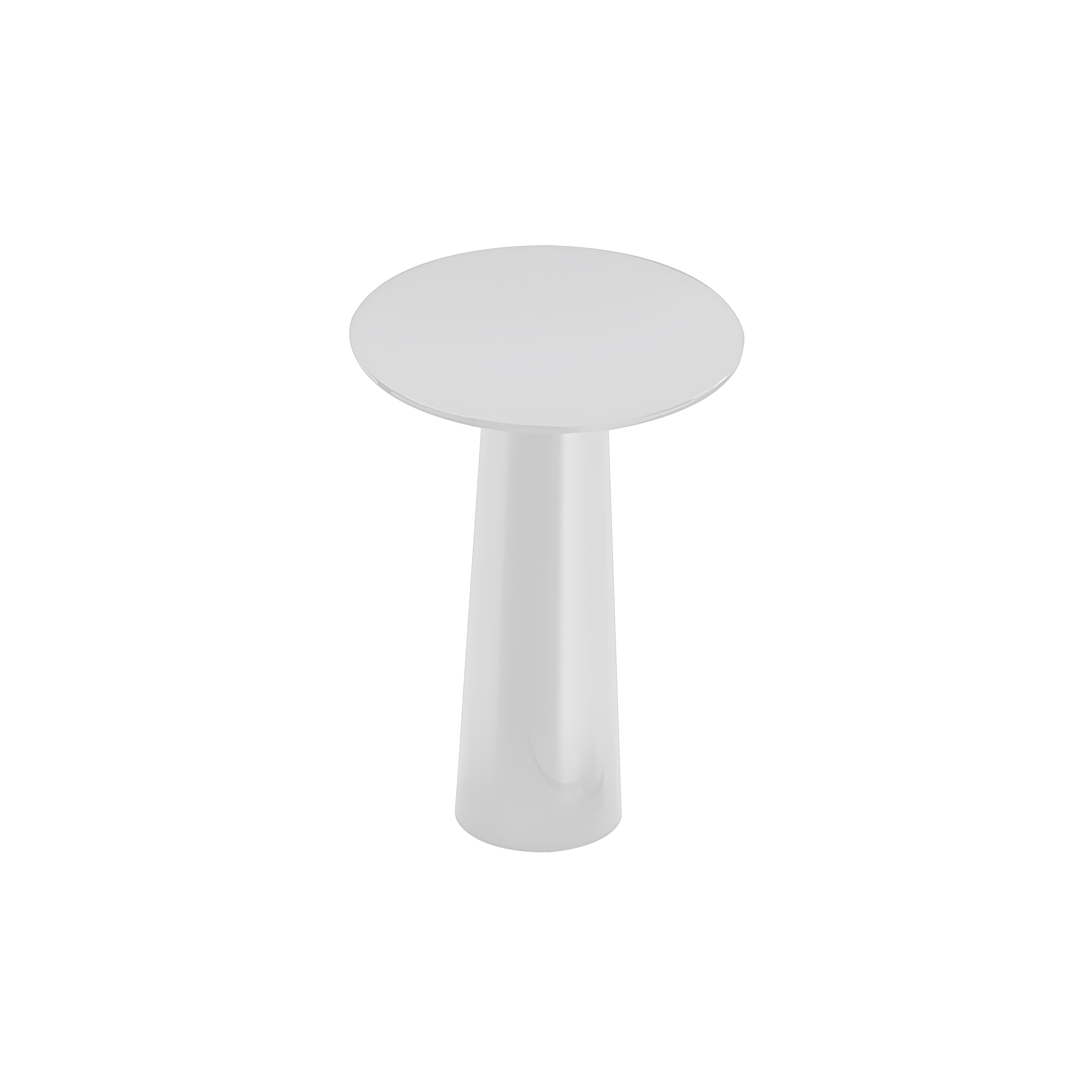 Lix Mini Table: Pearl White