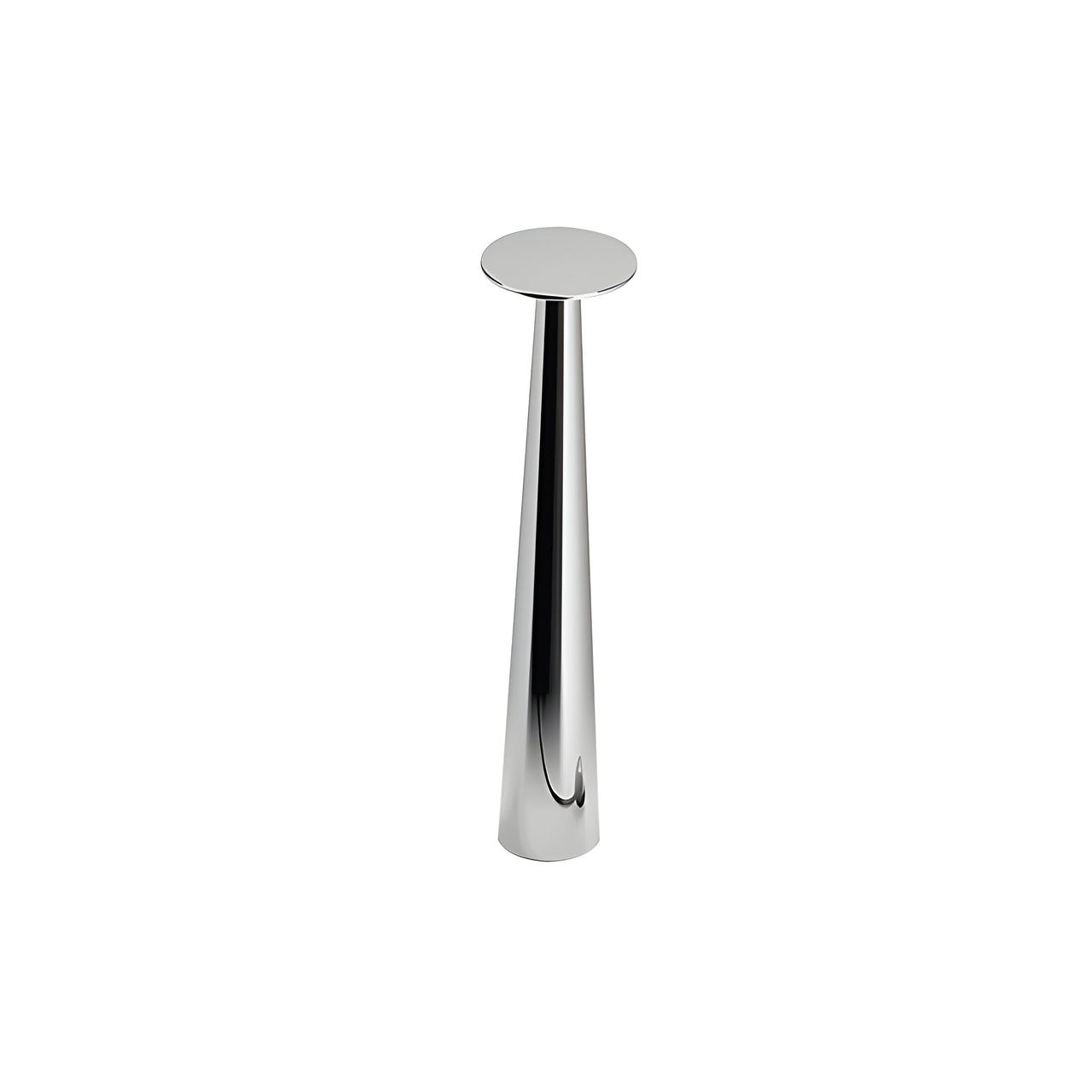 Lix Skinny Table Lamp: Chrome