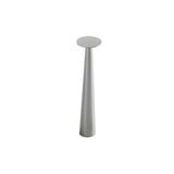 Lix Skinny Table Lamp: Frozen Silver