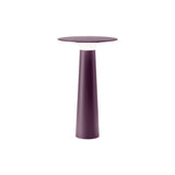 Lix Table Lamp: Aubergine