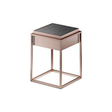 Qua Table Lamp: Bright Bronze