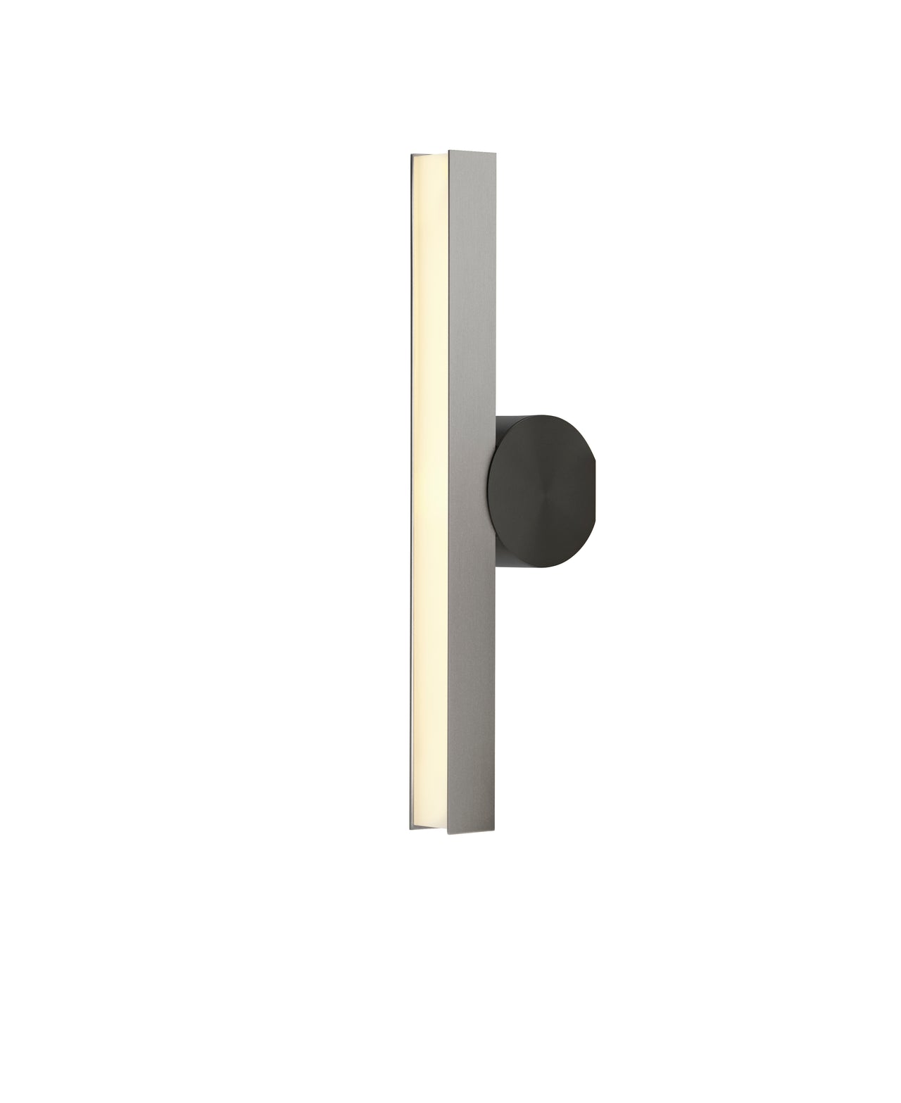 IP Calée Wall Light: VV + Satin Nickel + Satin Graphite 