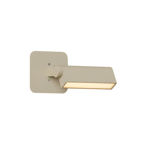 Ipoli 01 Single Wall Lamp: Textured Beige + Hardwire