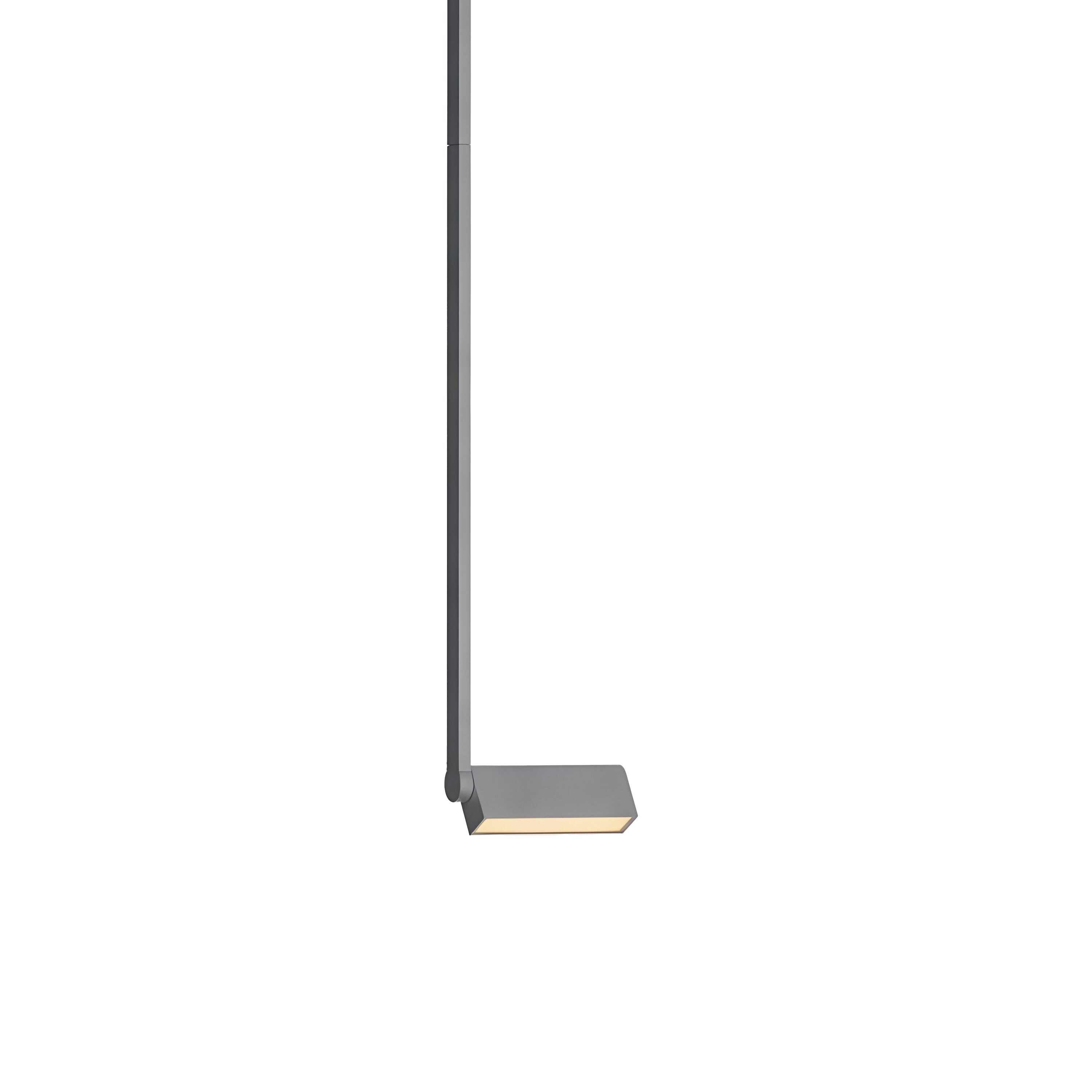 Ipoli 04 Suspension Lamp: Tumbled Aluminum