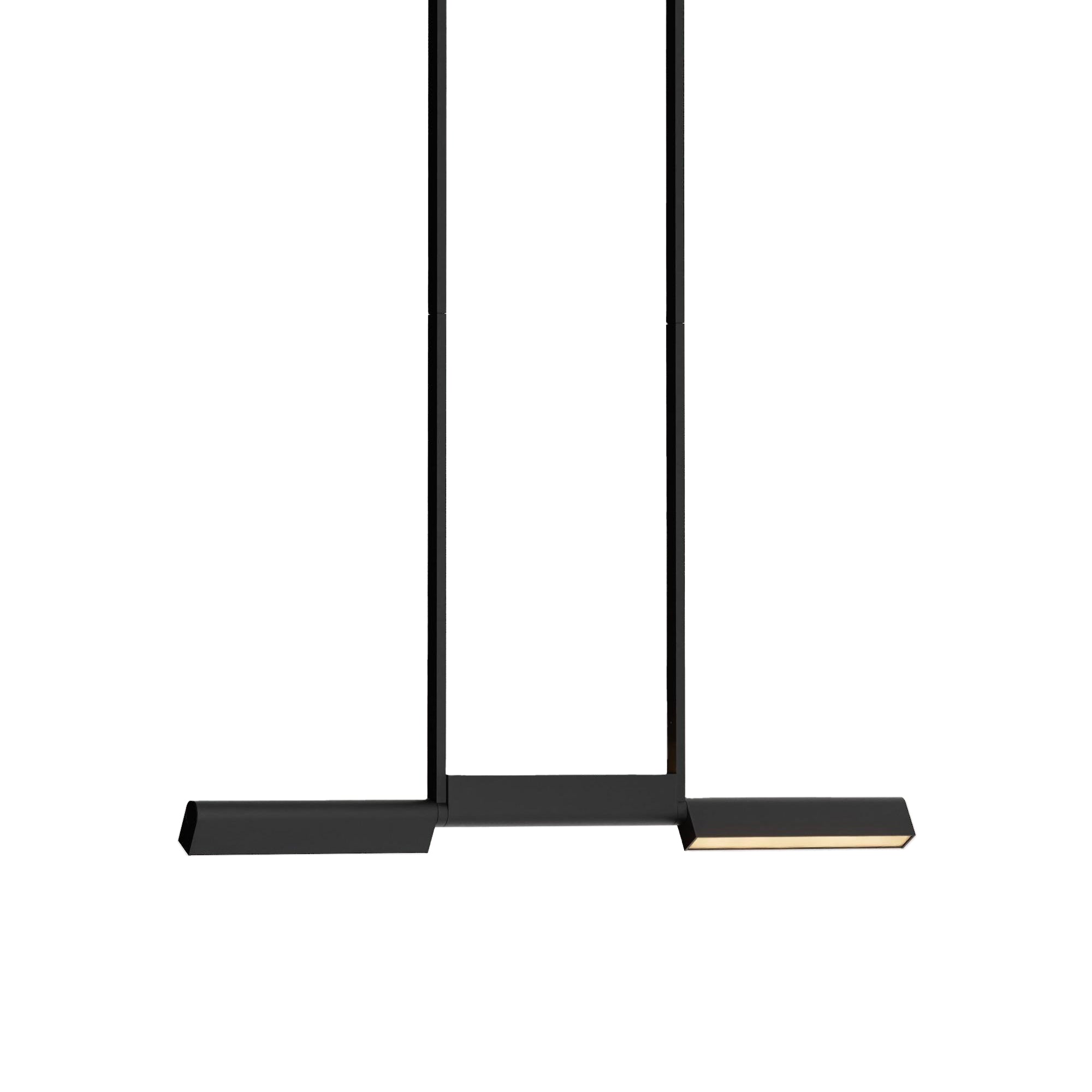 Ipoli 06 Suspension Lamp: Textured Black