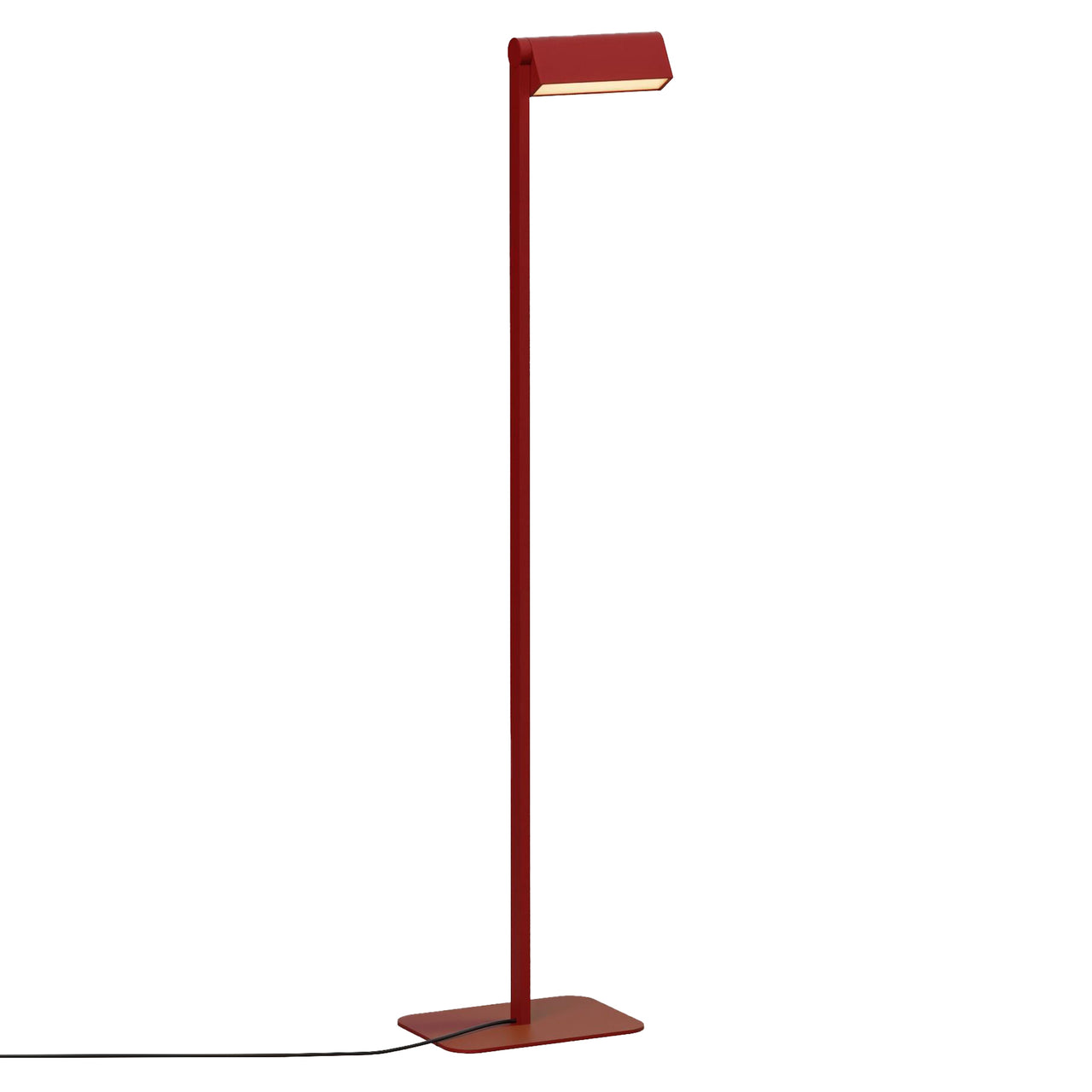 Ipoli 07 Single Floor Lamp: Textured Poppy