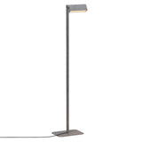 Ipoli 07 Single Floor Lamp: Tumbled Aluminum