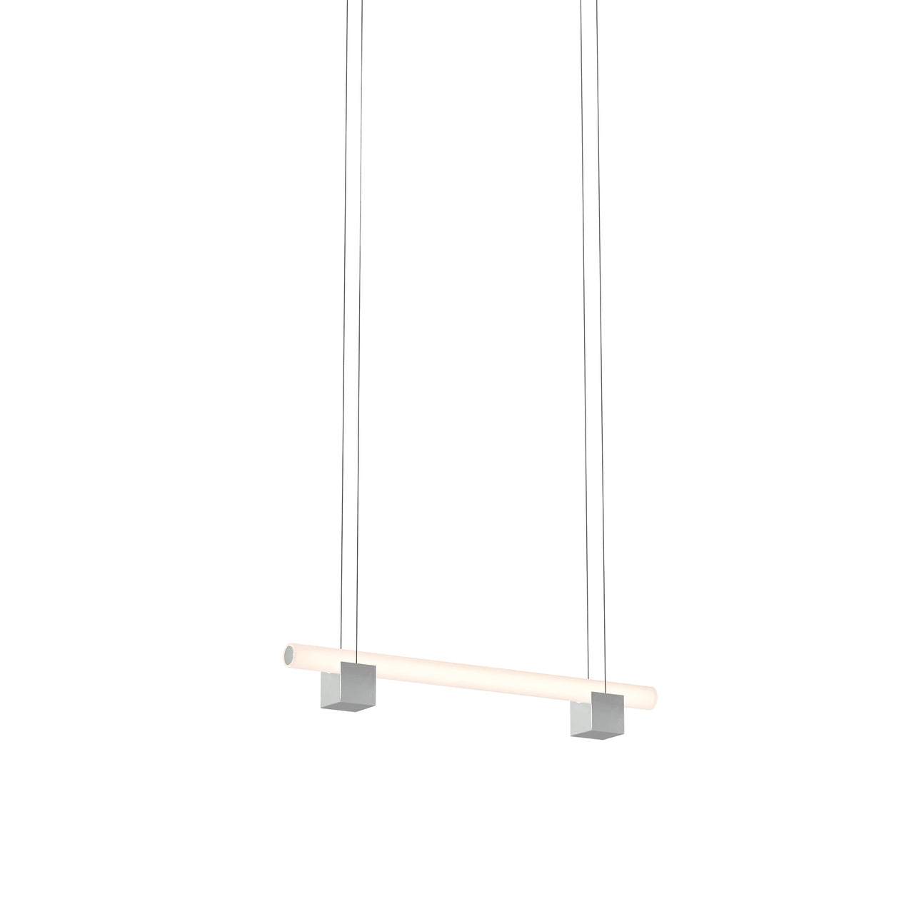 Isle 01A Suspension Lamp: Polished Aluminum