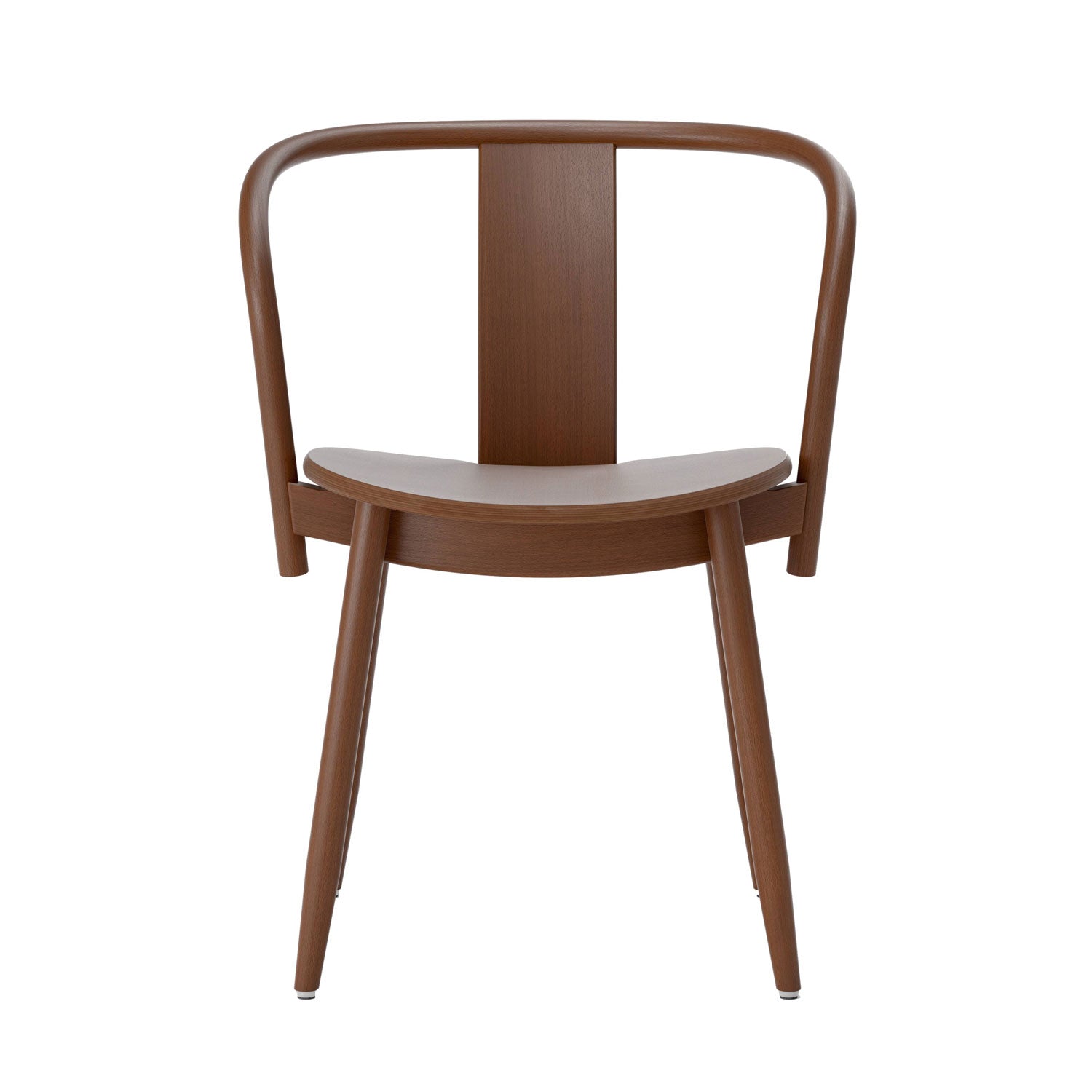Icha Chair: Walnut Stained Beech