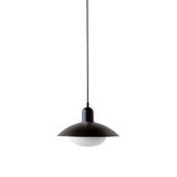 Arundel Mushroom Pendant: Black + Black