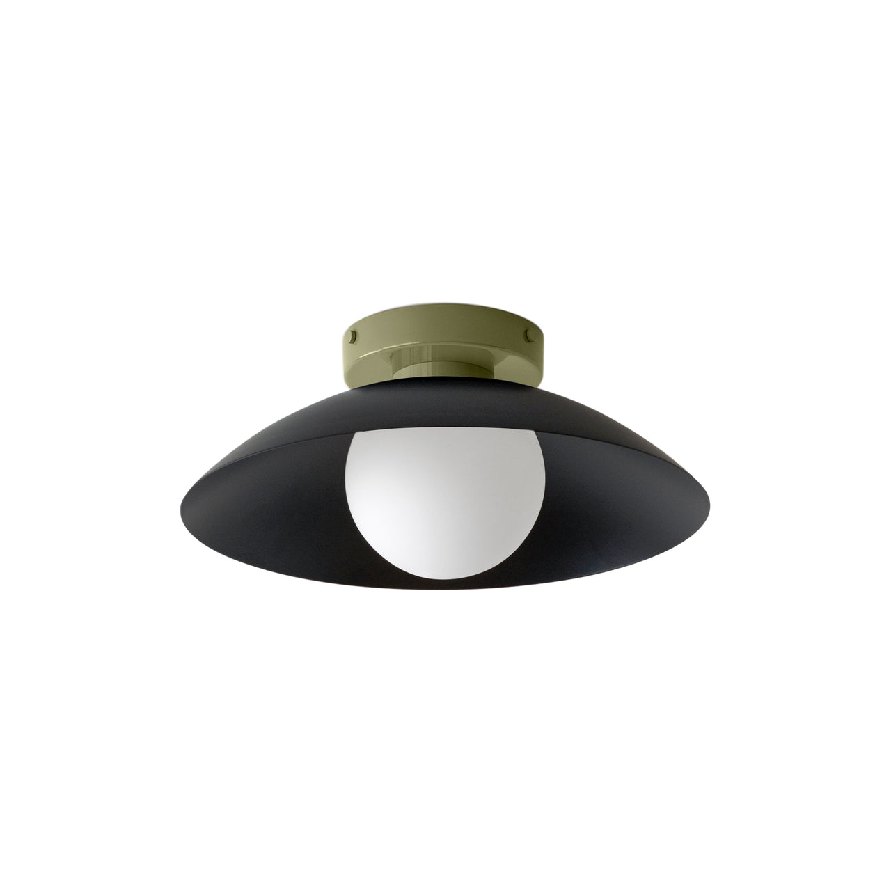 Arundel Orb Surface Mount: Outdoor + Reed Green + Black