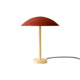 Arundel Table Lamp: Oxide Red + Bone